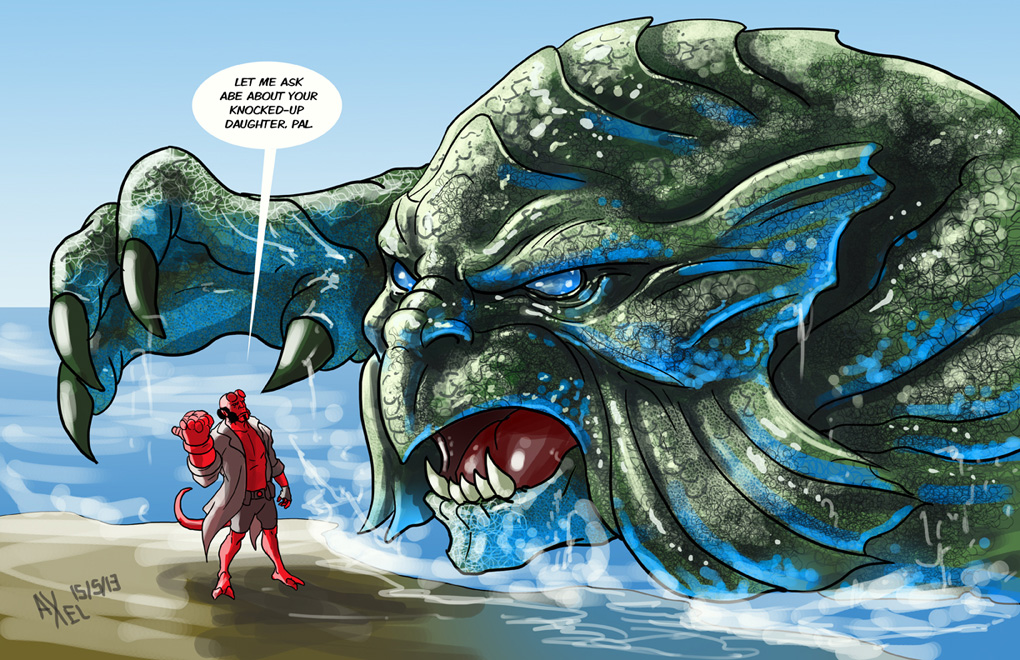 TLIID 139. Hellboy vs the Kraken