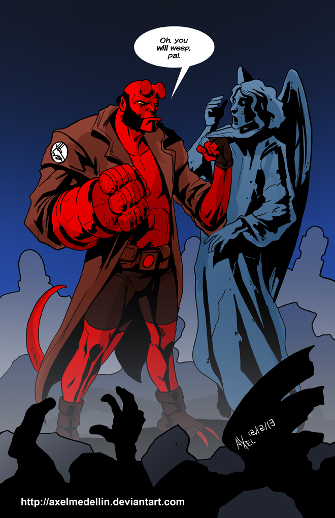 TLIID 169. Hellboy and Weeping Angels