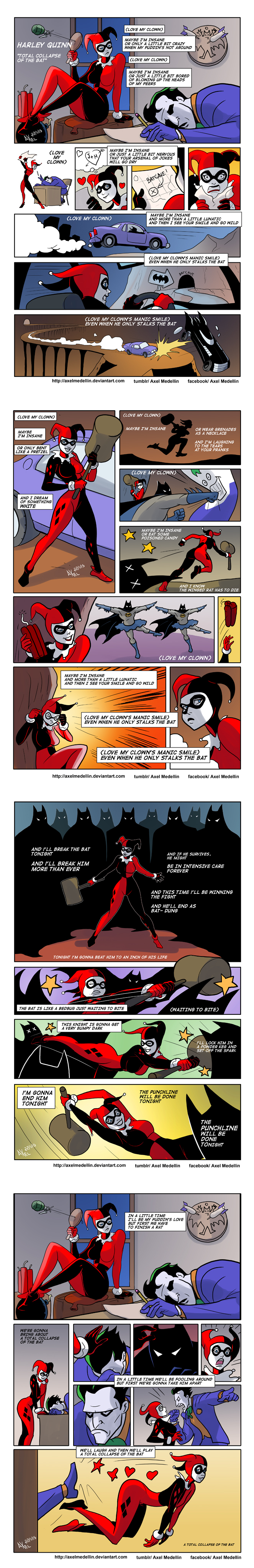 TLIID 224. Total Collapse of the Bat, by Harley Q. by AxelMedellin