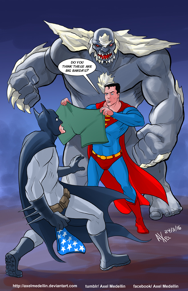 stitch with @SoDivine Batman vs Onni Man #batman #omniman #marvel #dc, Omni Man Vs Superman