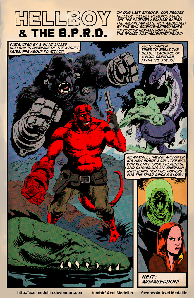 TLIID 304. Hellboy and the BPRD in the Golden Age