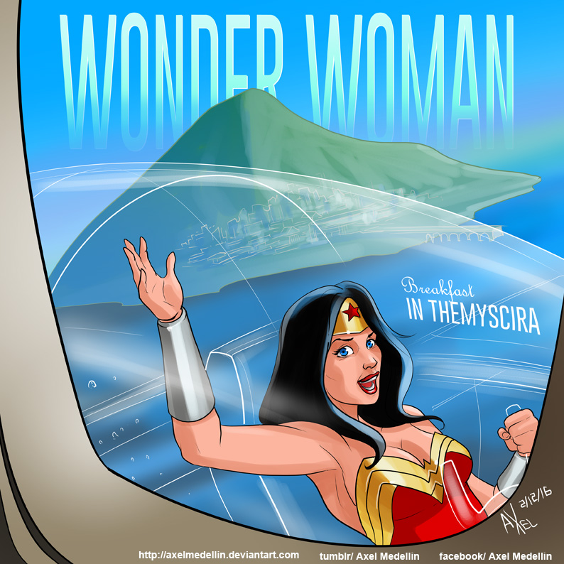 TLIID 319. Wonder Woman in Breakfast in Themyscira