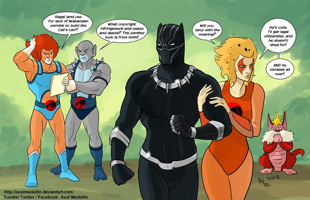 TLIID 378. Black Panther and the Thundercats