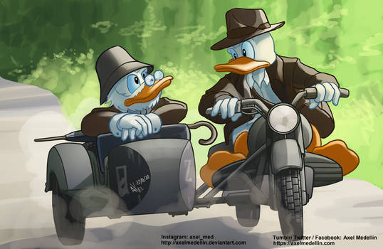TLIID 508. Donald Duck as Indiana Jones