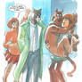 TLIID 510. Scooby Doo and Blacksad