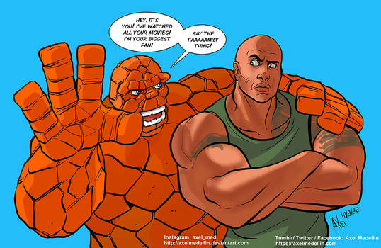 TLIID 612. The Rock meet The Thing