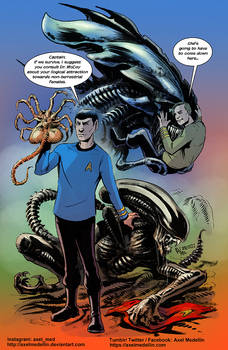 TLIID 667. Star Trek vs Aliens