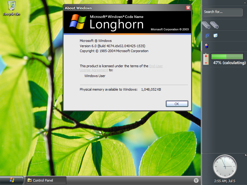 Windows Longhorn Keycode Windows longhorn iso