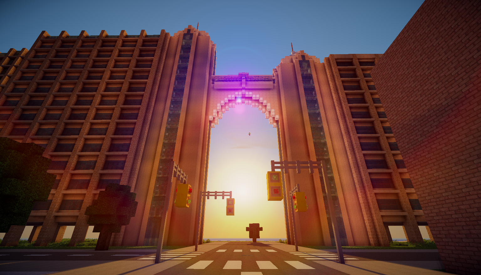 Minecraft arch