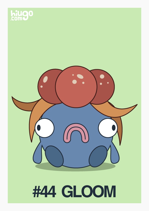 0044 Gloom (cartas pokemon - pokedex) by estebangamer2001 on DeviantArt