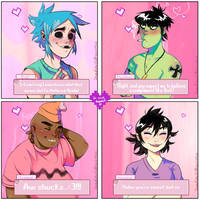 Gorillaz Dating Sim