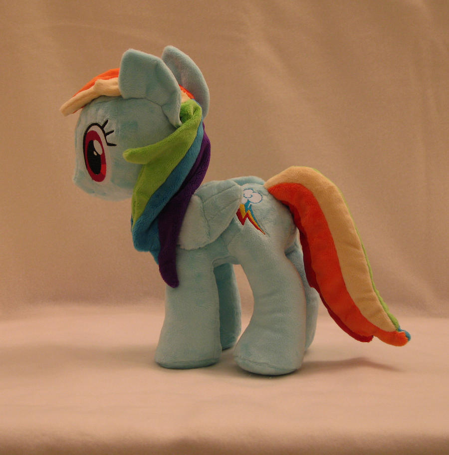 Rainbow Dash Plushie by Yukizeal on DeviantArt