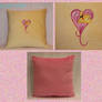 Fluttershy Heart Pillow
