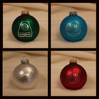 Avatar / Legend of Korra Christmas Ornaments