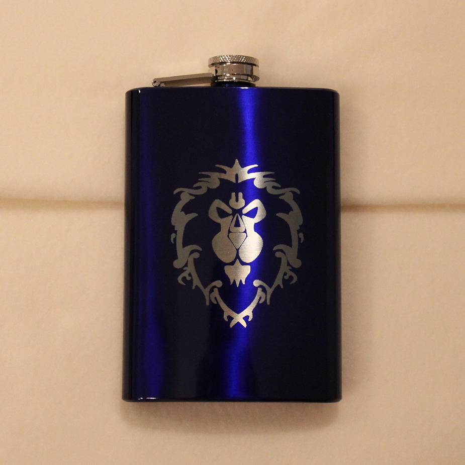 World of Warcraft Alliance blue flask