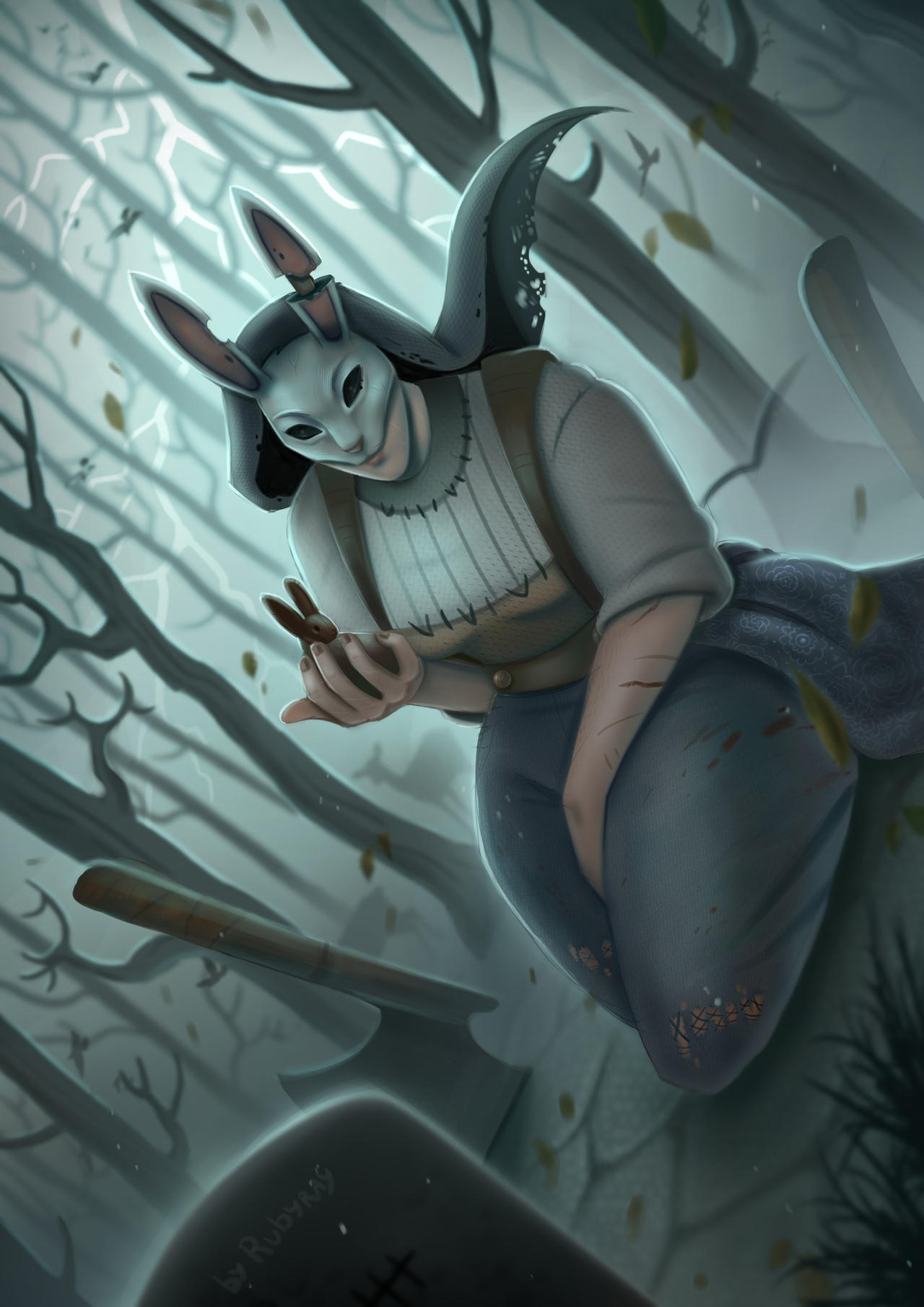 Huntress Splash Art Dead By Daylight By RubyrayOwO On DeviantArt huntress-splash-art-dead-by-daylight-by-rubyrayowo-on-deviantart