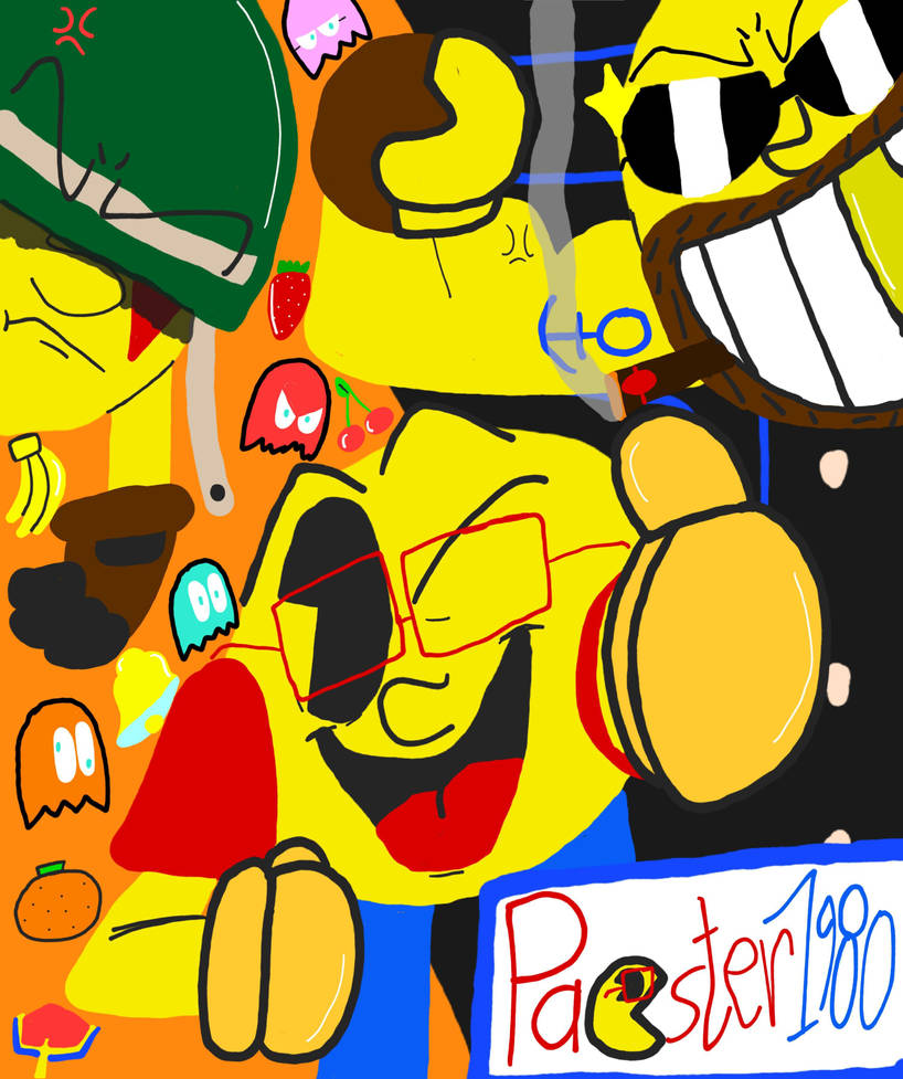 Pacster Deviantart Rage Pacster1980's New PFP. by SpamToni on DeviantArt