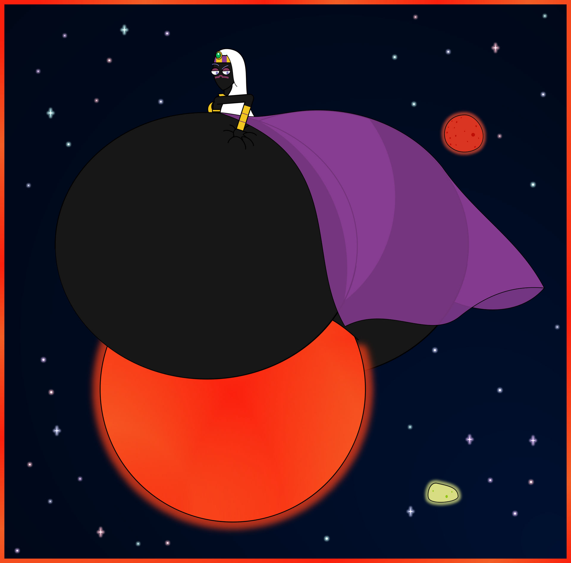 Planet Rump Mighty Royal Martian Rump. by skarskull66 on DeviantArt