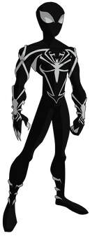 Spectacular Spider-Man Unlimited Black Suit by ValrahMortem