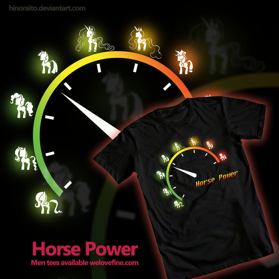 welovefine.com - Horse power t-shirt