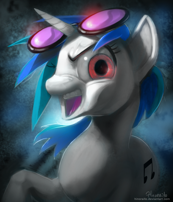 MLP FIM: DJ Pon-3 Portrait