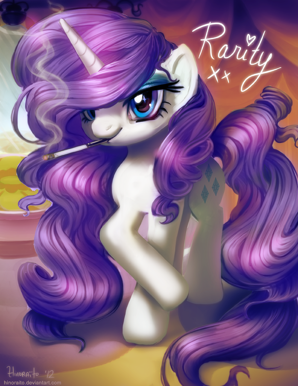 MLP FIM: Smoking Rarity