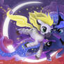 MLP FIM: Luna and Jack soaring - Revisited