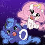 MLP FIM: Baby Luna and baby Celestia