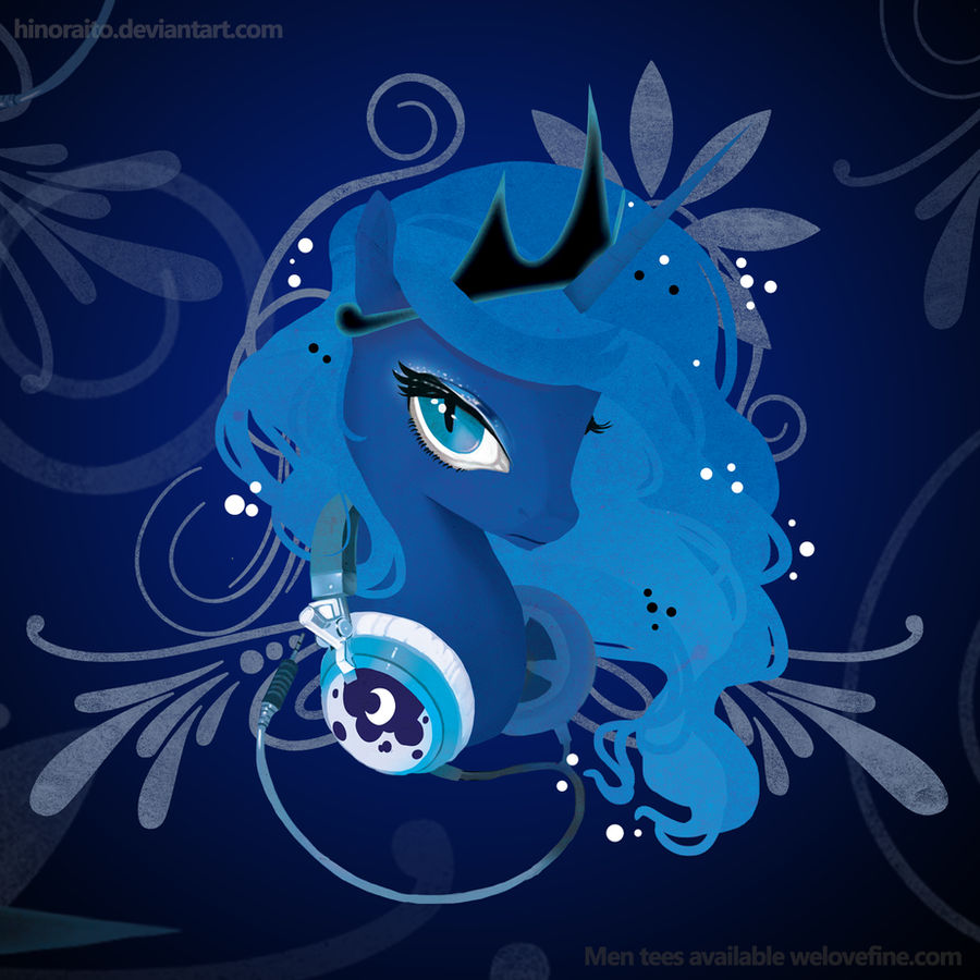 MLP FIM: Luna Portrait - Welovefine Shirt