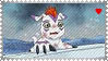 Gomamon Stamp by L3xil3in