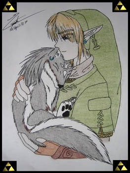 Link and Pup Link