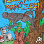 Gillman Vs Man Leech Horror Movie Poster
