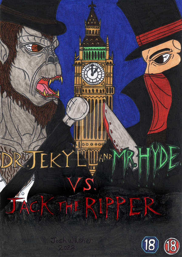 Dr Jekyll and Mr Hyde vs Jack The Ripper Poster 2