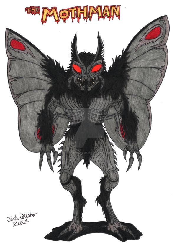 The Mothman by JoshWilsher on DeviantArt