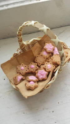 Miniature Flower cookies