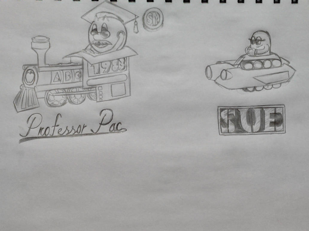 PAC-MAN WORLD RALLY MOD IDEAS: SUE AND PROF. PAC by SuperMati795YT on ...