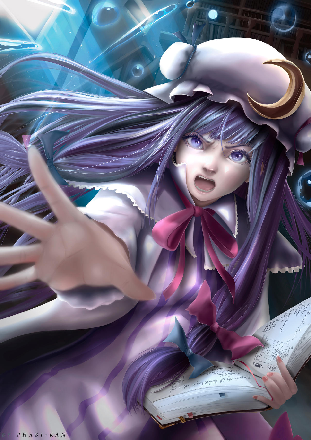 Stage 04 / Ask to the Book (Patchouli Fan Art)