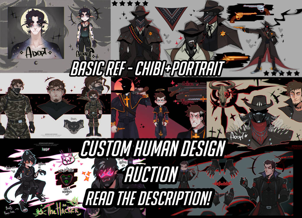 - Custom humanoid\human design | AUC | open by BeSSeB on DeviantArt