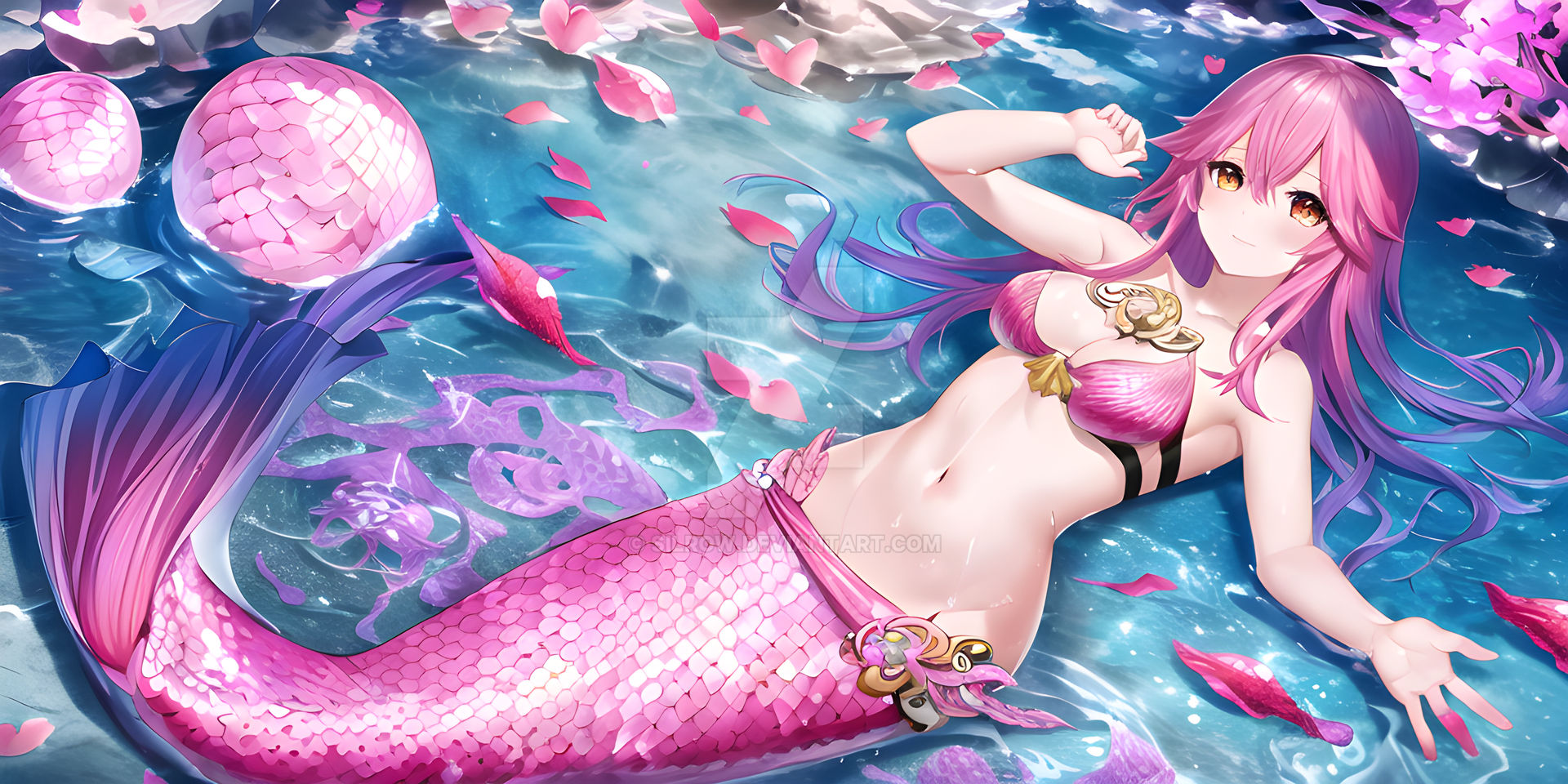 Mermaid 2 Dec by silrow on DeviantArt