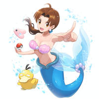 Mermaid Delia Ketchum [Pokemon]