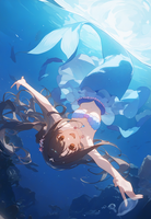Mermaid Shimamura Uzuki [Idolmaster]