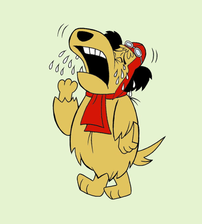 Muttley Cries By Loenror On DeviantArt