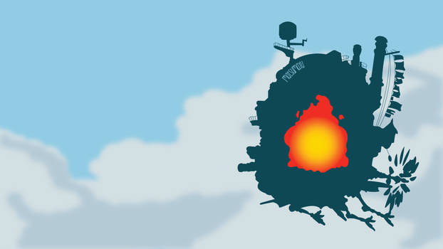 Castle from Howl's Moving Castle | Minimalist
