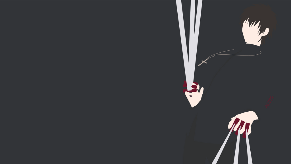 Kotomine Kirei from Fate/Zero | Minimalist by matsumayu on DeviantArt
