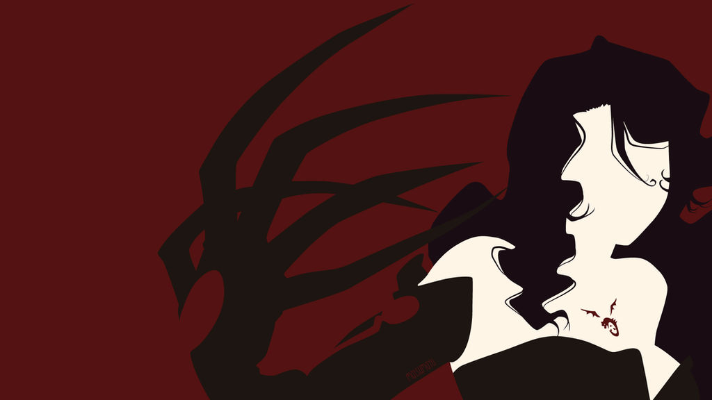 Lust from Fullmetal Alchemist | Minimalist