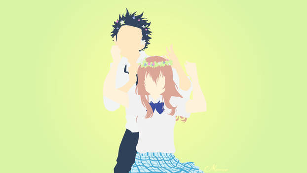 Shouko and Shouya from Koe No Katachi