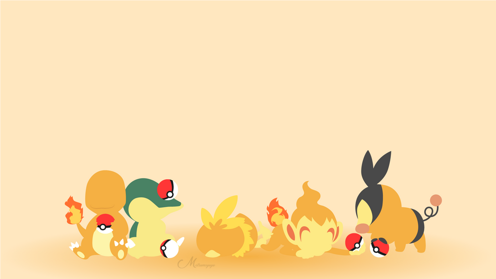 Fire Red Starters Fire Starters by matsumayu on DeviantArt
