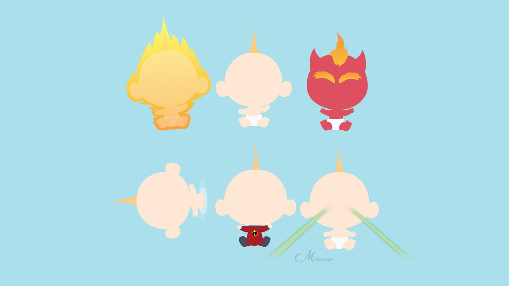 Jack Jack from The Incredibles II by matsumayu