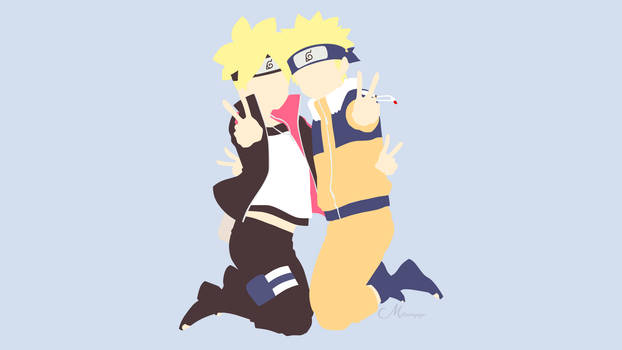 Boruto and Naruto