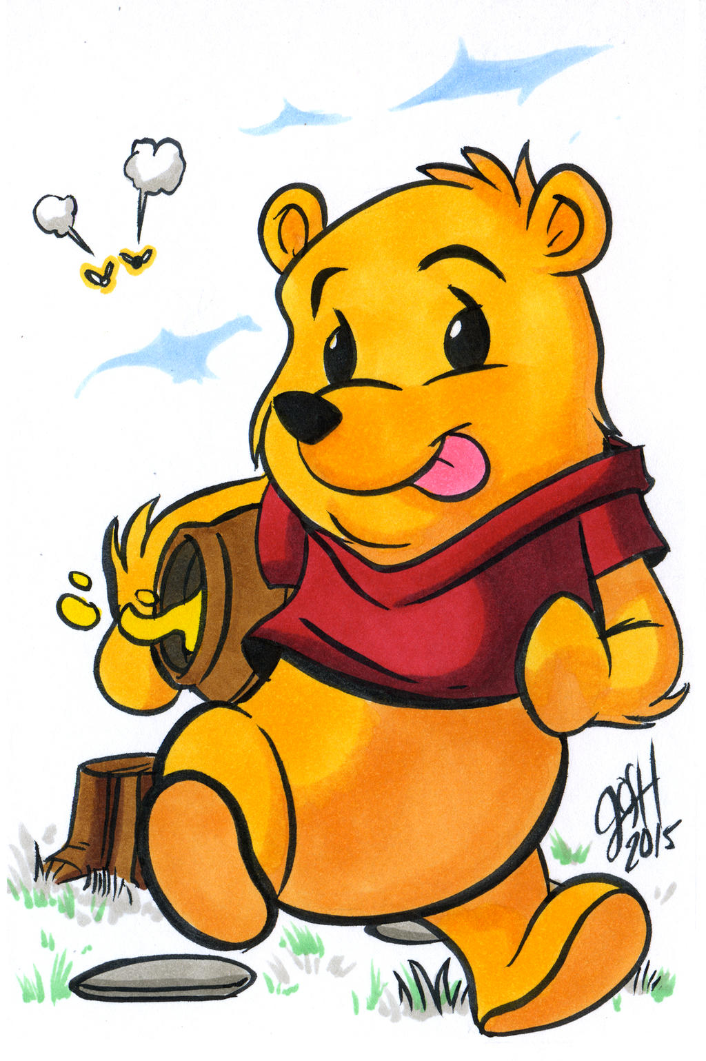 Pooh 2 by joshuadraws on DeviantArt